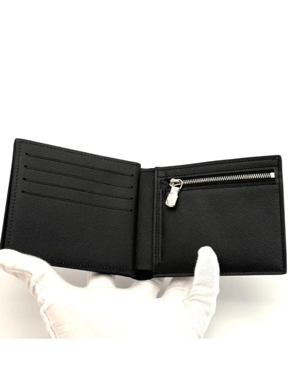 Louis Vuitton Almost Wallet Taiga Portefeuille Amerigo NM Black